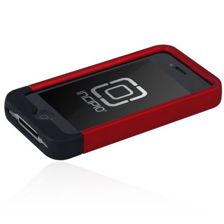 Incipio Triad Hard Case for iPhone 4 & 4S, Iridescent Red/Iridescent Gray/Black