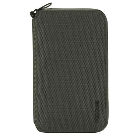 Incase Travel Passport Zip Wallet, Anthracite