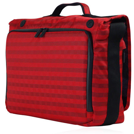 Incipio Utility Nylon Messenger Bag, Red