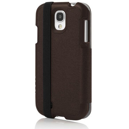 Incipio Watson Wallet Folio Wallet Case for Samsung Galaxy S4, Brown
