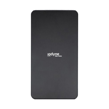 Iodyne Pro Mini Thunderbolt 4 Portable Bus-Powered External Encrypted Drive SSD, Dark Space Gray