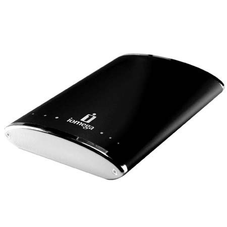 Iomega Black eGo Portable 160GB HDD w/Hi-Speed USB 2.0