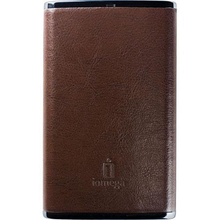 Iomega 34512 500GB eGo Leather Portable Hard Drive