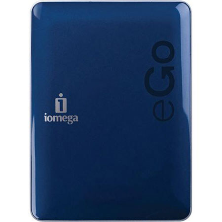 Iomega 34618 320GB Blue eGo Portable Hard Drive