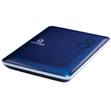 Iomega 34622 500GB eGO Portable HD, Midnight Blue