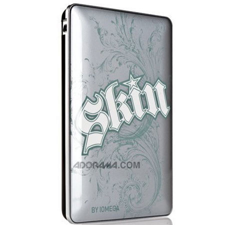 Iomega eGo Skin Hard Drive, USB 2.0, 500GB, Knock Out