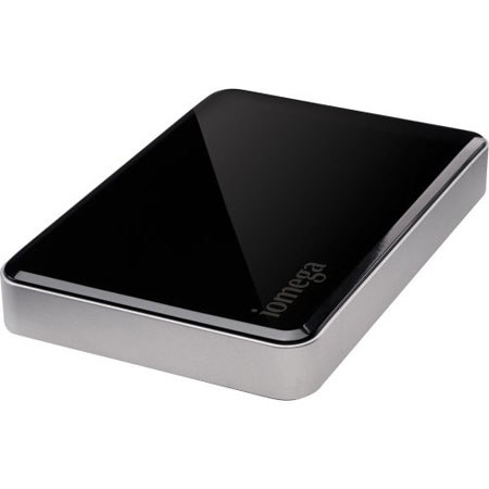 Iomega eGo 1TB Portable Hard Drive, Mac Edition FW800/FW800/USB 2.0, Black