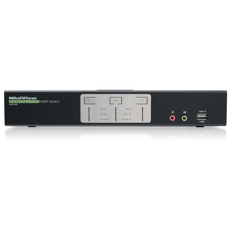 IOGEAR 2-Port Dual View Dual-Link DVI KVMP Switch (TAA Compliant)