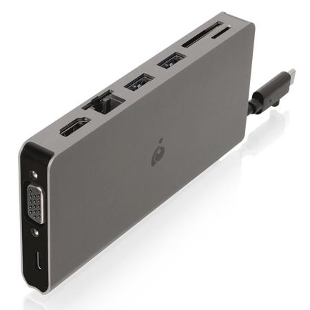 IOGEAR USB-C Travel Pocket Dock with Power Delivery 3.0