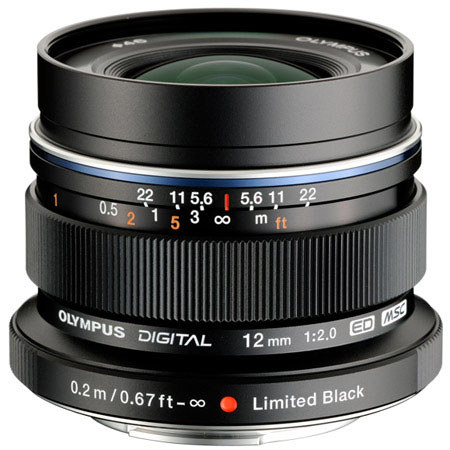 USED Olympus M.Zuiko Digital ED 12mm f/2.0 Lens Special Edition