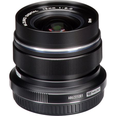 Olympus M.Zuiko Digital ED 12mm f/2 Lens for Micro Four