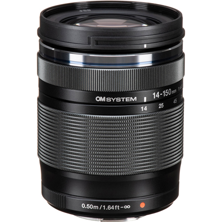 Olympus OM SYSTEM M.Zuiko ED 14-150mm f/4-5.6 II Lens w/58mm UV