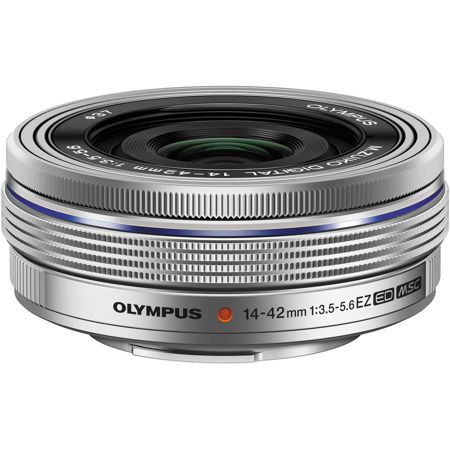 Olympus M.Zuiko Digital 14-42mm f/3.5-5.6 EZ Pancake Lens for MFT