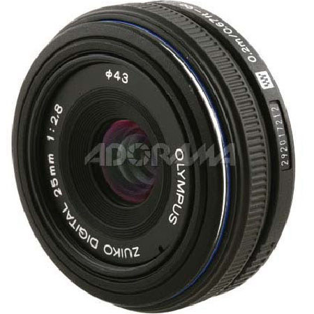 Olympus 261059B Zuiko 25mm f/2.8 Lens for SLR Camera