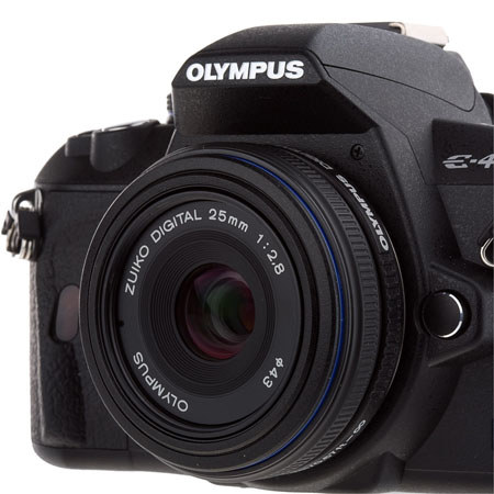 Olympus Zuiko 25mm f/2.8 Digital Lens for E Series DSLRs - (Four Thirds System)