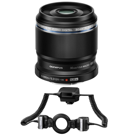 Olympus M.Zuiko Digital ED 30mm f/3.5 Macro Lens for MFT with