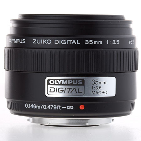 Olympus Zuiko 35mm f/3.5 E-ED Digital (1:1) Macro Lens for E Series DSLRs - (Four Thirds System)