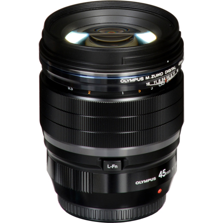 Olympus M.Zuiko Digital ED 45mm f/1.2 PRO Lens for Micro Four
