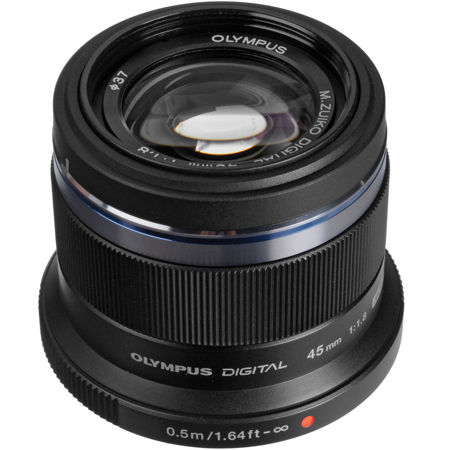 Olympus M.Zuiko Digital 45mm f/1.8 Lens for Micro Four