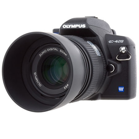 Olympus Zuiko 50mm f/2.0 E-ED Digital Macro Lens for E Series DSLRs - (Four Thirds System)