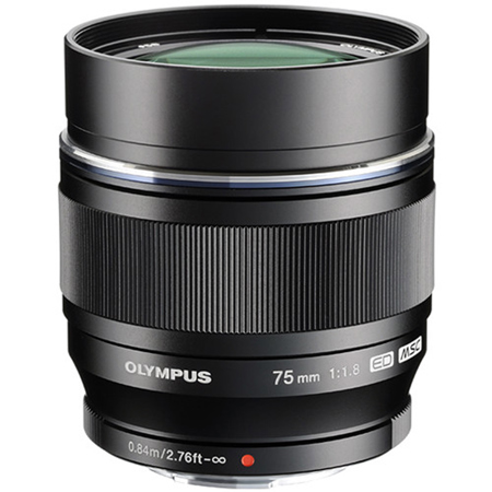 Olympus M.Zuiko Digital 75mm f/1.8 Lens for Micro Four