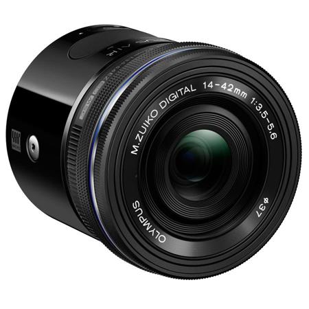 Olympus Air A01 16MP Lens-Style Digital Camera Body with 14-42mm EZ Lens, Black