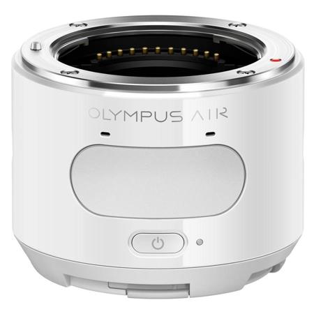 Olympus Air A01 16MP Micro Four Thirds Lens-Style Digital Camera Body, White
