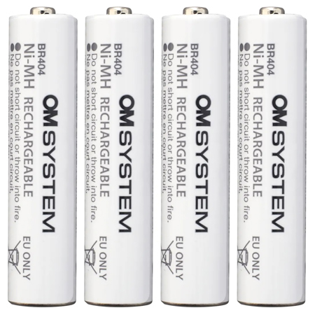 Olympus BR404 AAA 1.2V Rechargeable Ni-MH Battery, 4-Pack