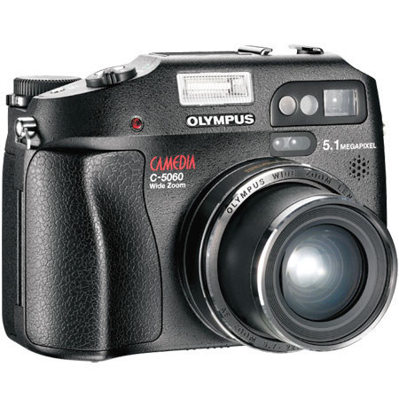 Olympus Camedia C-5060 Wide Angle Non-Interchangeable Zoom Lens Digital SLR Camera with EVF, 5.1 Megapixel, 4x Wide Angle Optical, 3.5x Digital Zoom