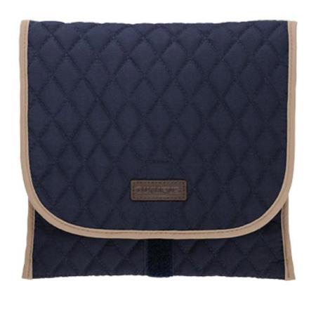 Olympus CS-43 Full Cover Soft Quilted Case for Camera, Blue/Beige