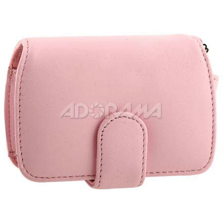 Olympus Pink Cmpt Leather Case f/Stylus and FE Dig Cams