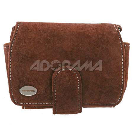 Olympus Chocolate Suede Case for Stylus,FE Camera