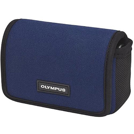 Olympus Neoprene/Nylon Horizontal Sport Case, Navy Blue