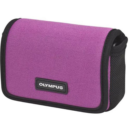 Olympus Neoprene/Nylon Horizontal Sport Case, Plum