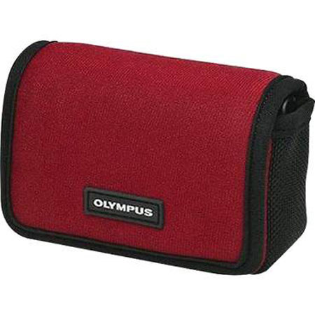 Olympus Neoprene/Nylon Horizontal Sport Case, Red
