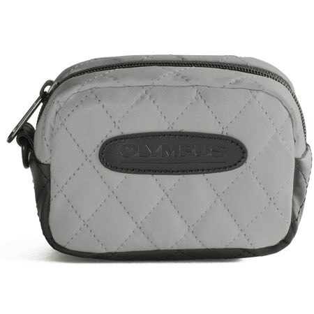 Olympus Quilted SZ Camera Case, Gray/Black