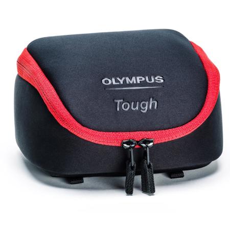 Olympus Stylus Tough System Bag, Black with Red Trim