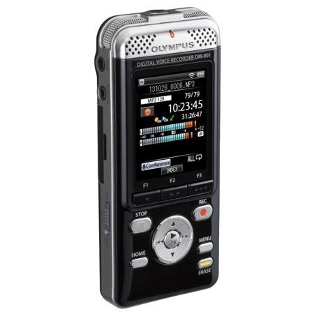Olympus DM-901 Digital Voice Recorder, 4GB Memory