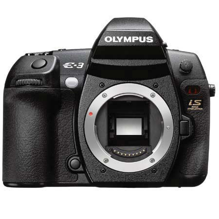 Olympus Evolt E-3 10.1MP DSLR Cam Body Kit w/4GB CFCard