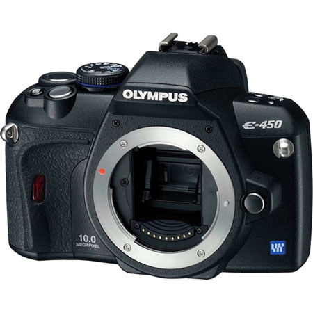 Olympus Evolt-E450 DSLR Camera/Len Kit, Refurbished