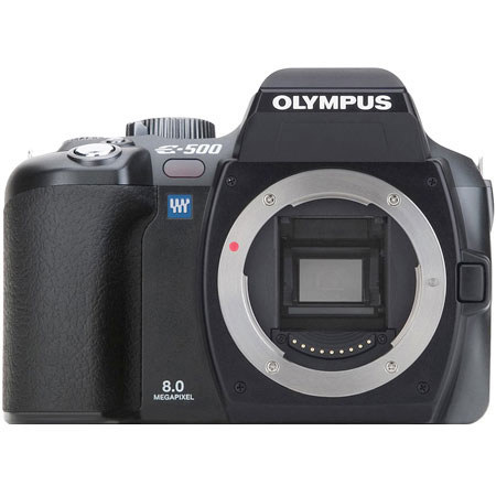 Olympus E-500 8 Megapixel Four Thirds Digital SLR Camera Body
