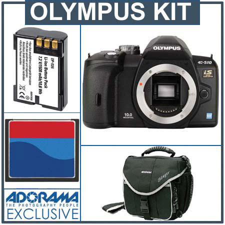 Olympus E-510 10.0 Megapixels Digital SLR Camera Body