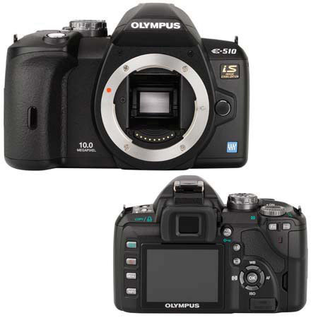Olympus E-510 10.0 Megapixels Digital Slr Camera Body