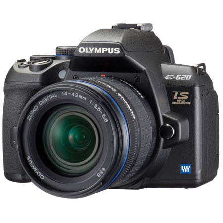 Olympus E-620 Camera with 14-42mm/ED 40-150mm, Refurb