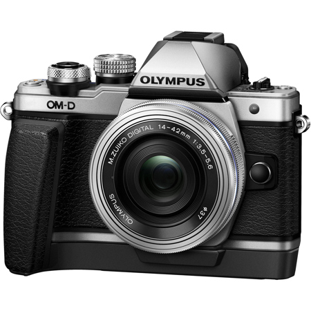 USED Olympus ECG-3 External Metal Grip for OM-D E-M10 Mark II