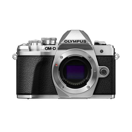 Olympus OM-D E-M10 Mark III Mirrorless Silver Camera w/14-42 EZ Lens