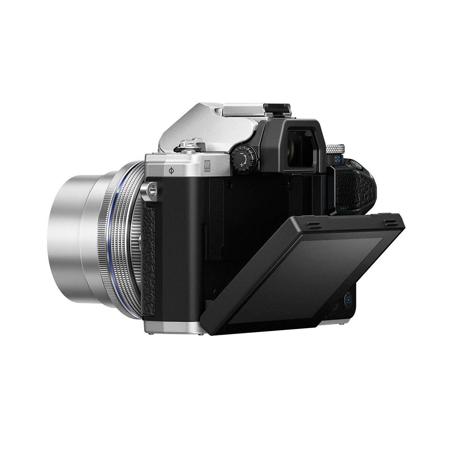 Olympus OM-D E-M10 Mark III Mirrorless Silver Camera w/14-42 EZ Lens