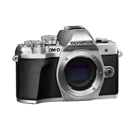 Olympus OM-D E-M10 Mark III Mirrorless Silver Camera w/14-42 EZ Lens