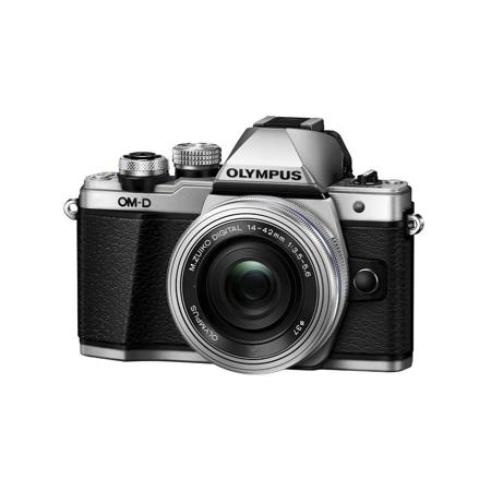 Olympus OM-D E-M10 Mark II Camera with 14-42mm Lens, Silver