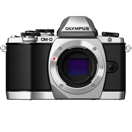 Olympus E-M10 Mirrorless Interchangeable-Lens Camera Body Only, 16.1MP, 3" Touch LCD, Full HD 1080, Built-in Wi-Fi, USB 2.0/HDMI, iAuto, Silver
